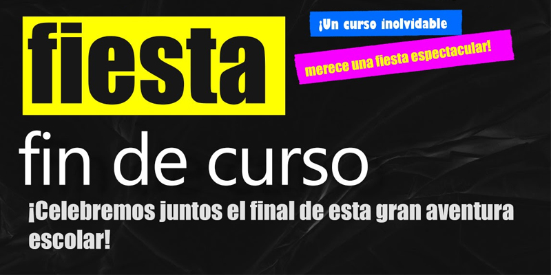 PROGRAMA FIESTA FIN DE CURSO 2024